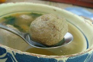Majgomboc leves - Supa de gombot de ficat