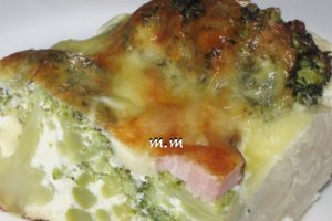 Budinca cu conopida si broccoli