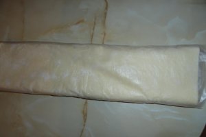 Melci din foietaj cu branza de vaci