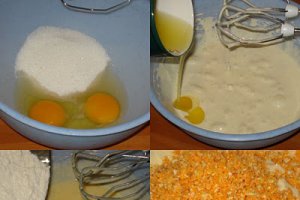 Briose cu morcovi si nuci