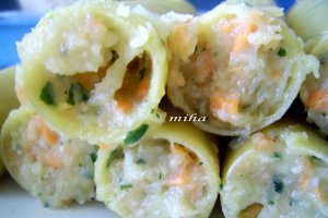 Cannelloni cu carne de pasare