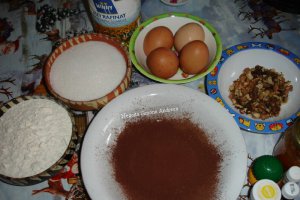 Chec cu crema de nuci