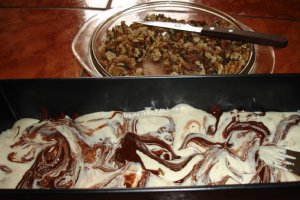 Chec cu crema de nuci