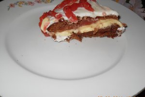 Tort cu budinca de lamaie