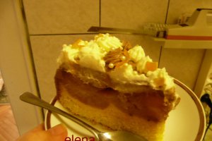 Tort de mere si crema cu nutella