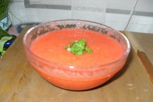 Supa crema de rosii