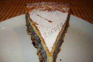 Tarta cu mac si vanilie