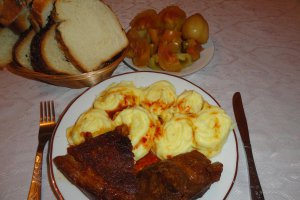 Pulpa de porc la tava