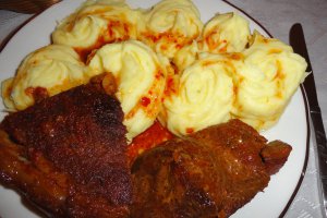 Pulpa de porc la tava