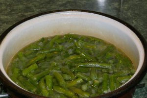 Mancare de fasole verde