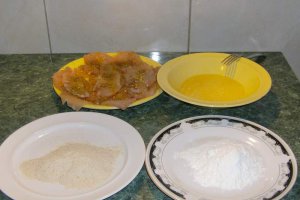 Snitele din piept de pui