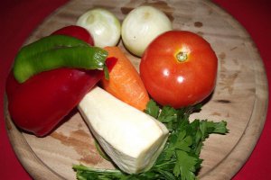 Ciorba de fasole cu gutui