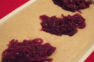 Fasole batuta cu ceapa caramelizata
