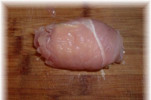 Rulouri din piept de pui cu Philadelphia,sunca si bacon