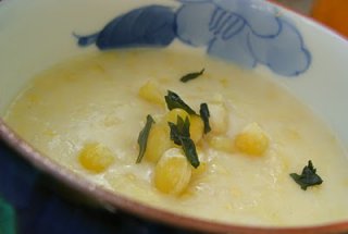Supa crema de porumb