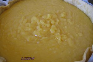 Tarta cu crema de portocale si bezea