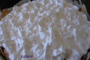 Tarta cu crema de portocale si bezea