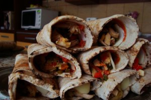 Rulouri thai-mex