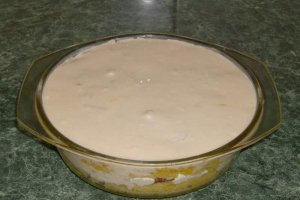 Mamaliga cu carnatzi si branza
