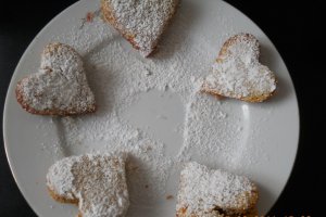 Inimioare cu ciocolata