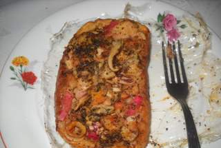 Fructe de mare pe paine