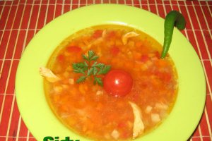Ciorba indiana de pui