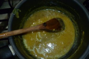 Cordon bleu  cu orez in sos de curry