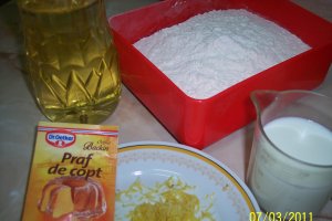 Tarta cu piersici