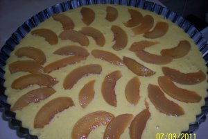 Tarta cu piersici