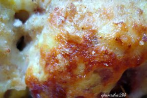 Pulpe de pui gratinate cu maioneza cu iaurt si cascaval