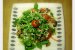 Salata calda cu taitei de orez, spanac verde si legume coapte-7