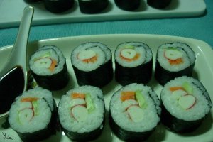 Sushi cu surimi
