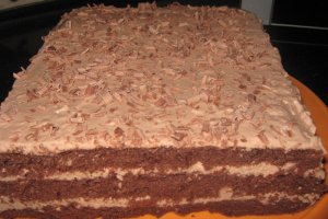 Tort cu mousse de ciocolata