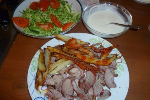 Kebab con piadine
