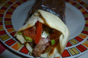 Kebab con piadine