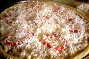 Tarta cu ciuperci