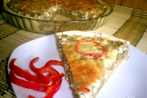 Tarta cu ciuperci