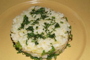 Pilaf  cu masline