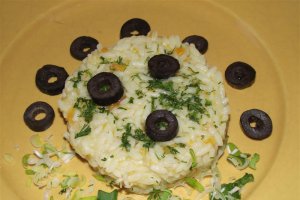 Pilaf  cu masline