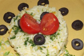 Pilaf  cu masline