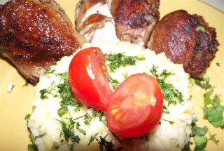 Pilaf cu piept de pui