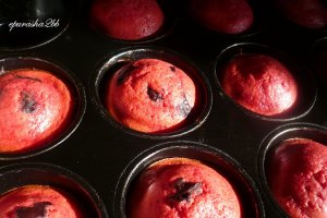 Beetroot muffins
