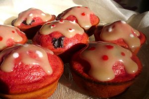 Beetroot muffins