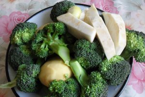 Supa crema de brocolli.