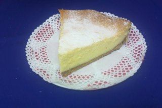Cheesecake cu ciocolata alba