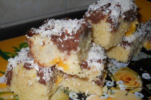 Prajitura cu gris si portocale