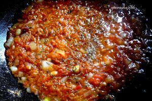Fasole batuta cu ceapa caramelizata