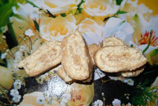 Rulada de biscuiti cu cocos (ratata)