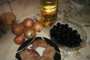 Mâncare de viţel cu măsline
