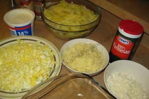 Cartofi frantuzesti (Cartofi gratinati)